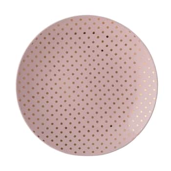 Dezertný tanier Henrieta Gold dots 20 cm