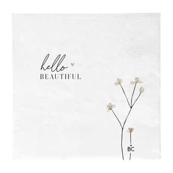 Papierové obrúsky Hello Beautiful - 20 ks