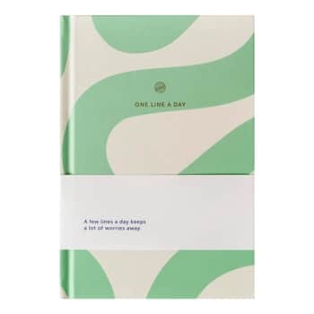 Päťročný denník One Line a Day / Flow Mint