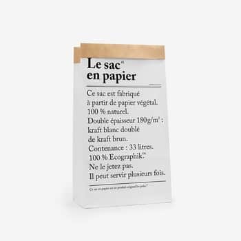 Papierové vrece Le Sac En Papier - 33 L