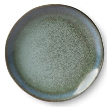 Keramický tanier 70's Moss 17,5 cm