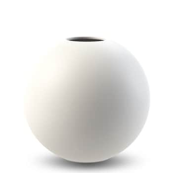 Okrúhla váza Ball White 10 cm