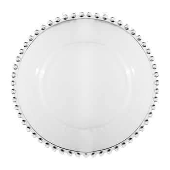 Sklenený dezertný tanier Pearl 21 cm