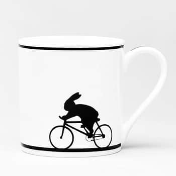 Porcelánový hrnček Cycling Rabbit 300 ml