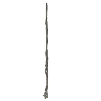 Jutový záves na kvetináč Grey 95 cm
