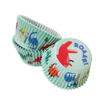 Papierové košíčky na muffiny Dino Cupcake Cases 30 ks