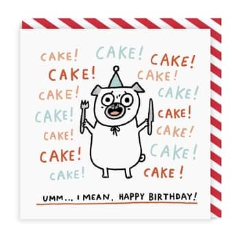 Prianie k narodeninám Cake! Cake! Cake!