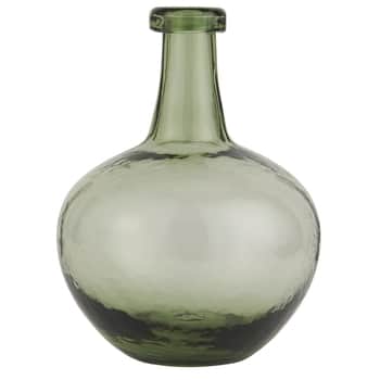 Sklenená váza Balloon Green 24 cm