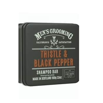Pánsky tuhý šampon Thistle & Black pepper 100 g
