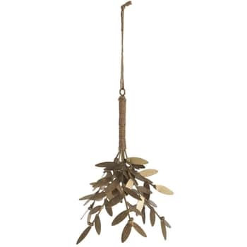 Závesné kovové imelo Mistletoe 22 cm