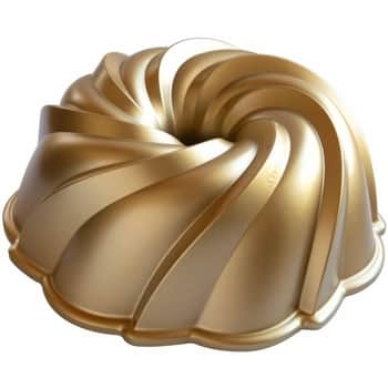 Hliníková forma na bábovku Swirl Gold