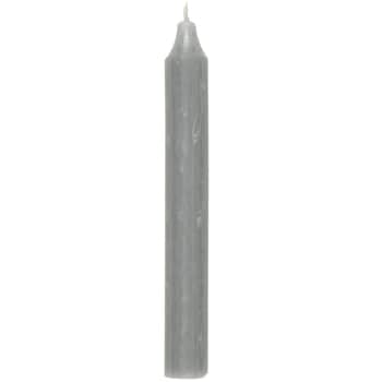Vysoká sviečka Rustic Light Grey 18 cm