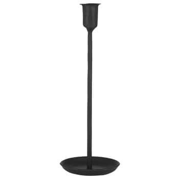 Svietnik na vysokú sviečku Black 28,5 cm