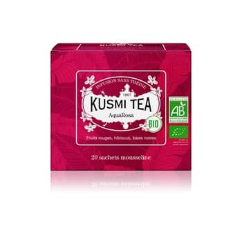 Ovocný čaj Kusmi Tea - AquaRosa 20 sáčků