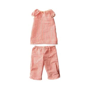 Bavlnené pyžamo pre králikov Maileg Size 4 Pink
