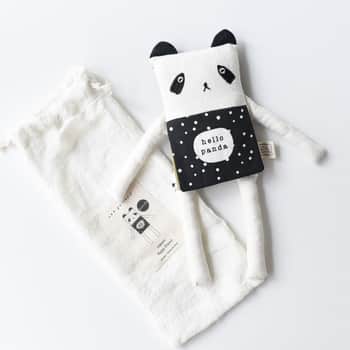 Hračka z organickej bavlny Flippy Friend Panda