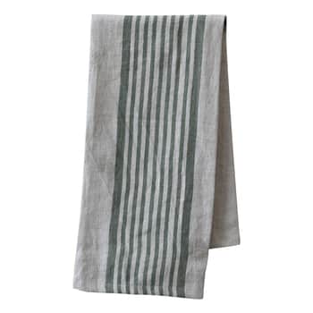 Bavlnená utierka Stripes Olive 70×50 cm