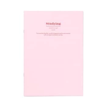 Linkovaný zošit Studying Pink A4