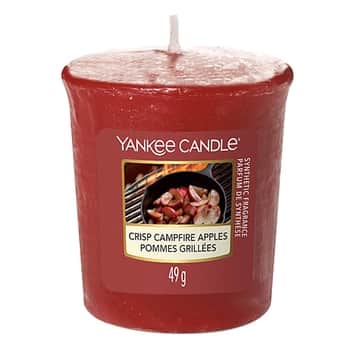 Votívna sviečka Yankee Candle - Crisp Campfire Apples