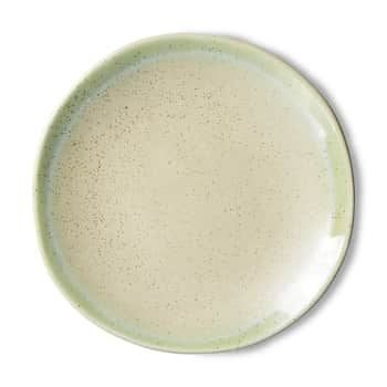 Keramický tanier 70's Pistachio 22 cm
