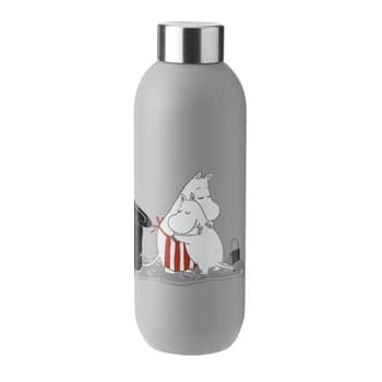 Nerezová fľaša Keep Cool Light Grey Moomin 750 ml