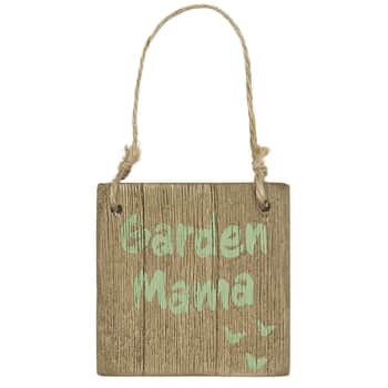 Drevená ceduľka Garden Mama