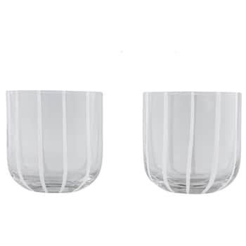 Pohár Mizu Glass Clear 320 ml - set 2 ks