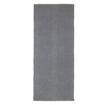 Bavlnený koberec Mellow Runner Blue 80x200 cm