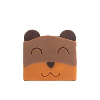 Designové mydlo pre deti My Happy Bear - čučoriedka