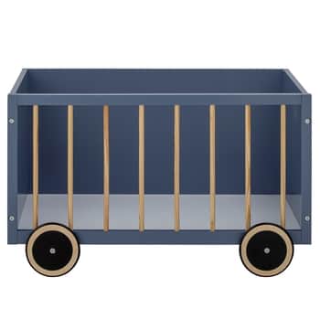 Detský úložný box na kolieskach Sebald Blue