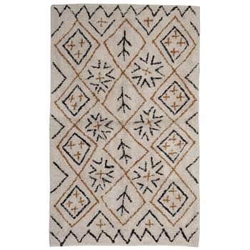 Bavlnený koberec Jaida Nature 150 x 90 cm