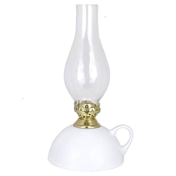 Petrolejová lampa Handle Ceramics White