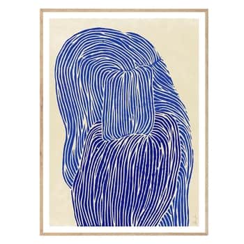 Autorský plagát Deep Blue by Rebecca Hein 30x40 cm