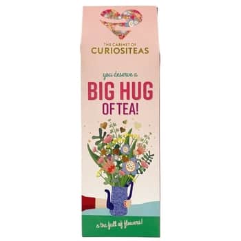 Organický čierny čaj s kvetinovou zmesou A big Hug of Tea! 75 g + sitko