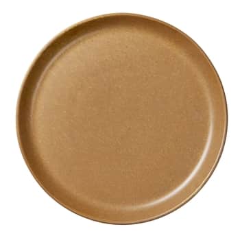 Kameninový tanier Eli Caramel Brown 26 cm