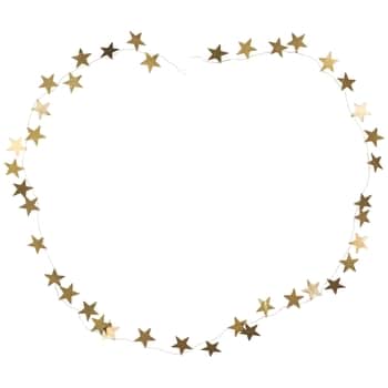 Girlanda Stars Brass 249 cm