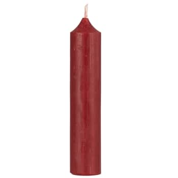 Sviečka Red Rustic 11 cm