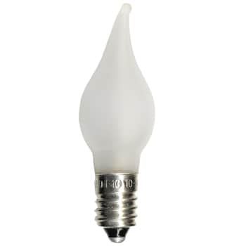 Náhradná LED žiarovka plamienok E10 0,2 W - 3 ks
