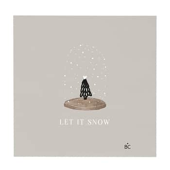 Vianočné servítky Let it Snow - 20 ks