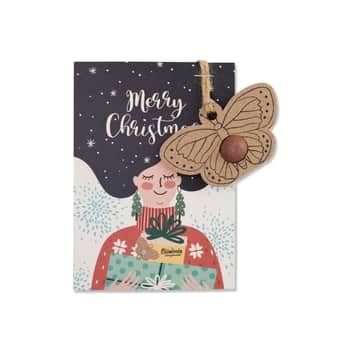Semienka divokých kvetov Butterfly / Gifts + vianočná kartička