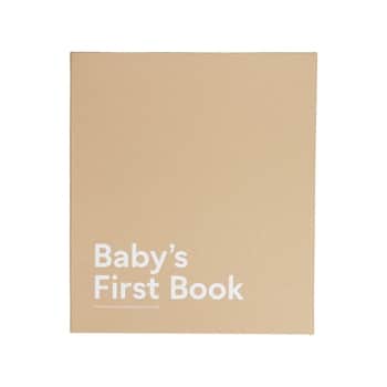 Denník bábätka - Baby's First Book Beige