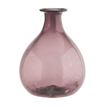 Váza z recyklovaného skla Dark Purple