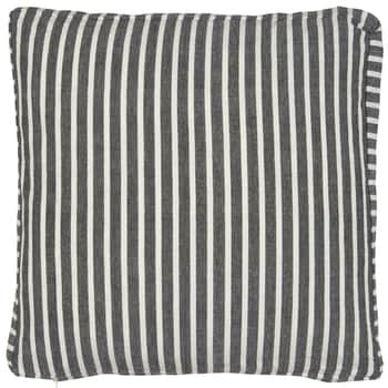 Bavlnený poťah na sedák Louis Black/Stripes 45 x 45 cm