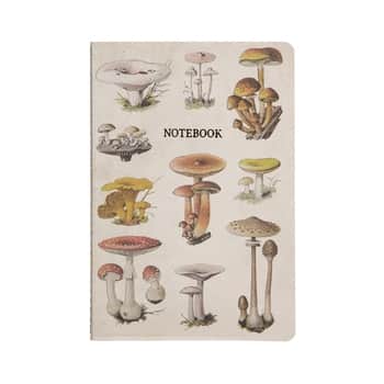 Notes Vintage Mushrooms A5