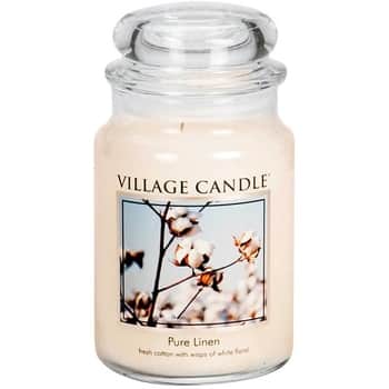 Sviečka Village Candle - Pure Linen 602 g